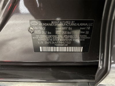 2017 Hyundai Sonata Limited