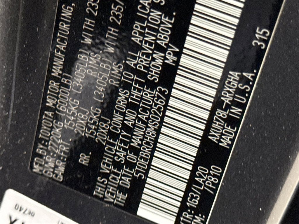 2021 Toyota Highlander Hybrid Platinum