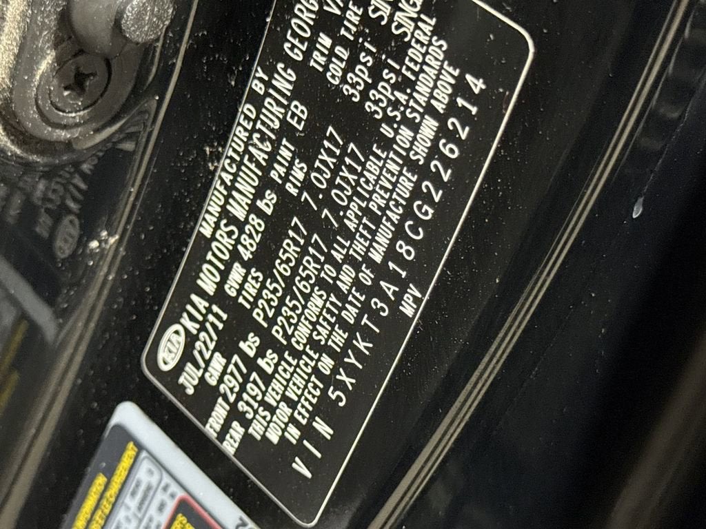 2012 Kia Sorento LX