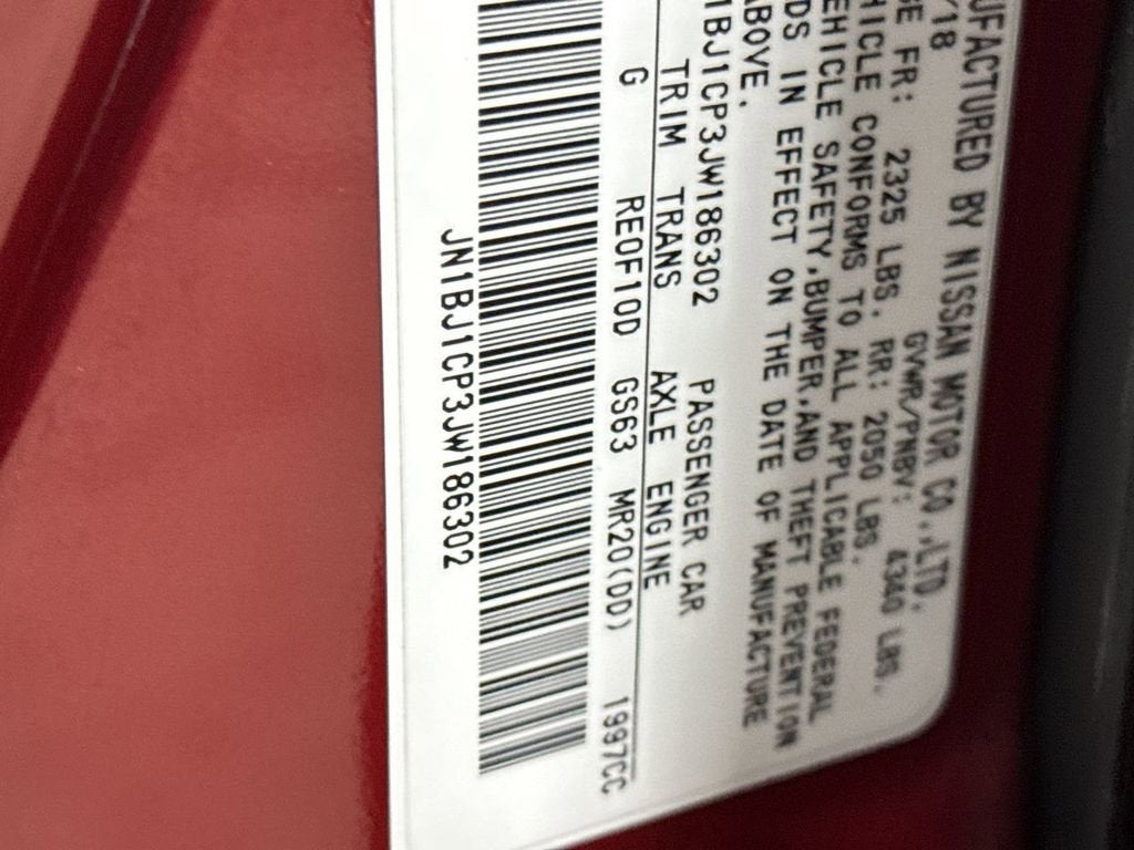 2018 Nissan ROGUE SPORT Base