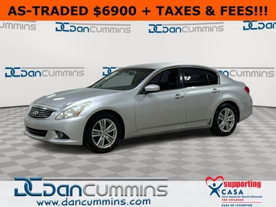 2010 INFINITI G37 Sedan Base