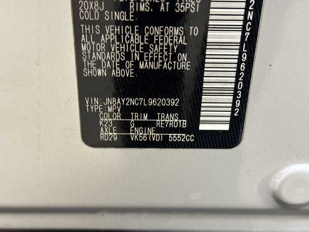 2020 Nissan Armada SL