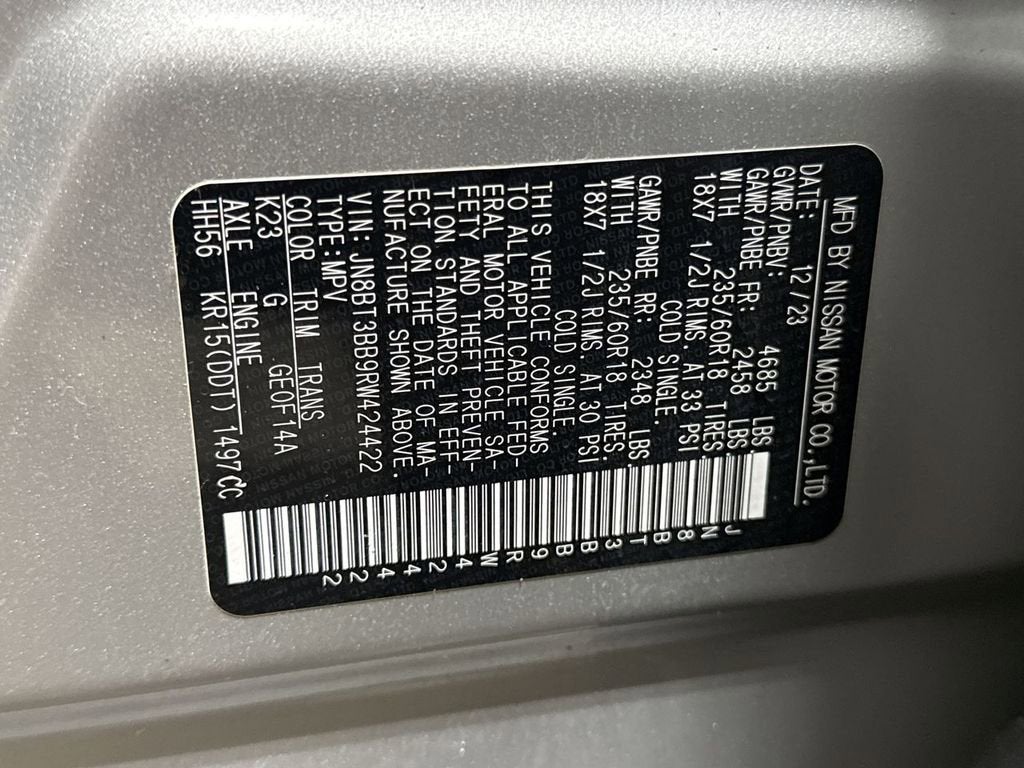 2024 Nissan Rogue SV