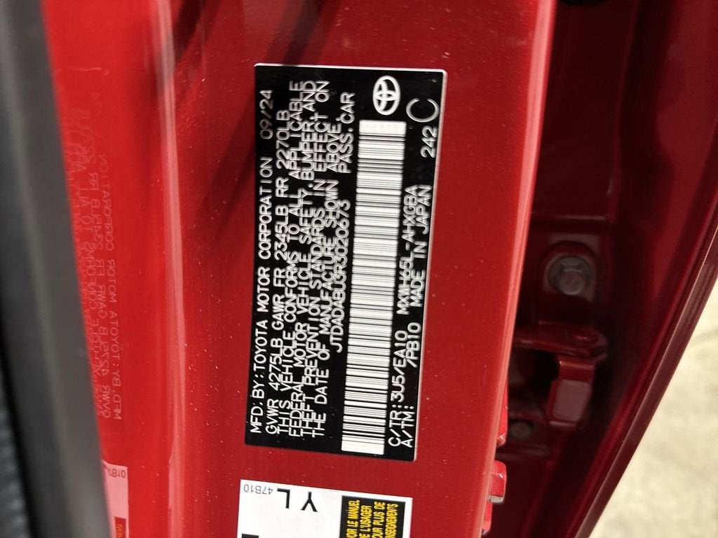 2024 Toyota Prius LE