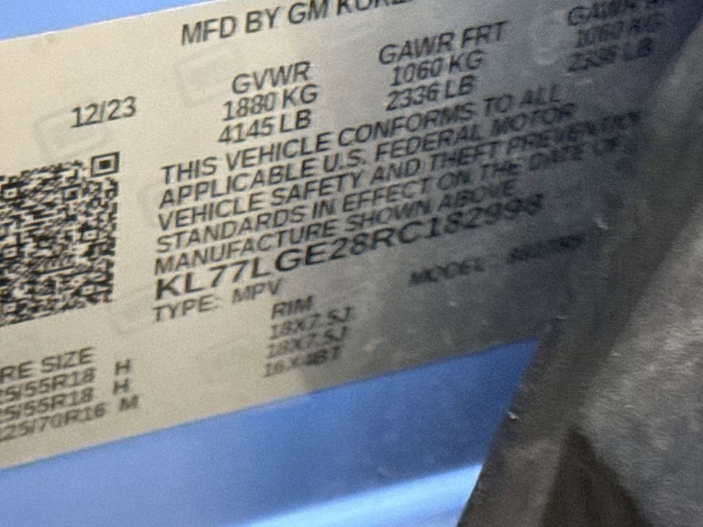 2024 Chevrolet Trax 1RS