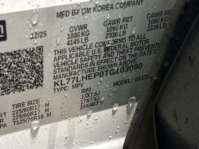 2026 Chevrolet Trax LT