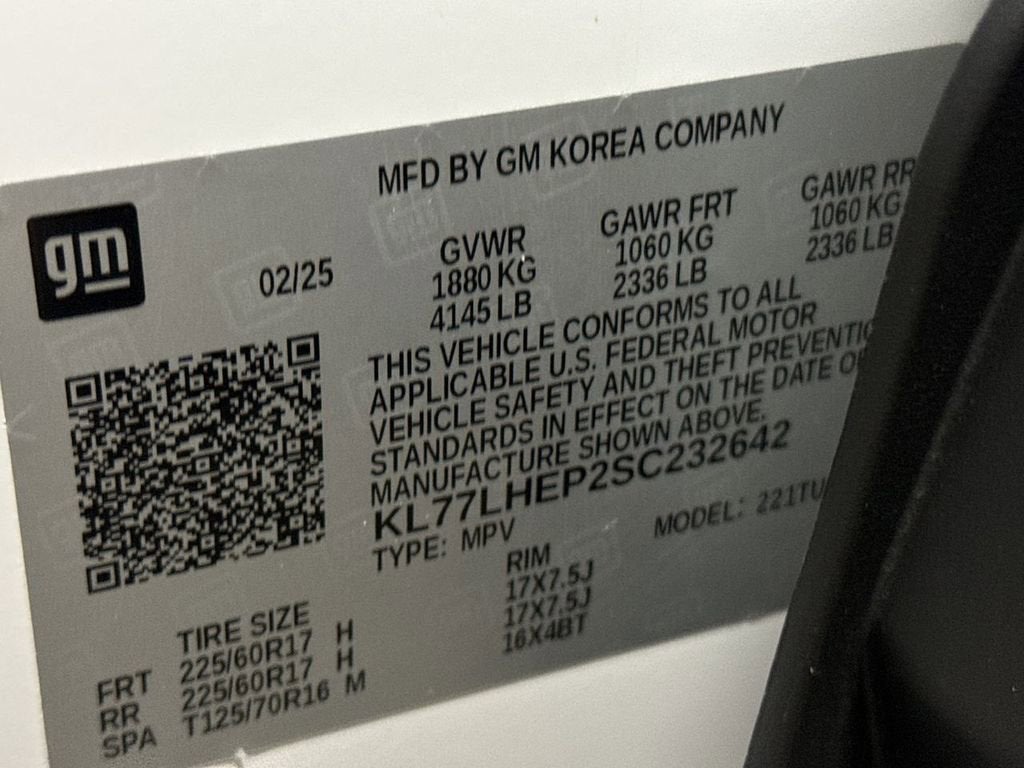 2025 Chevrolet Trax LT