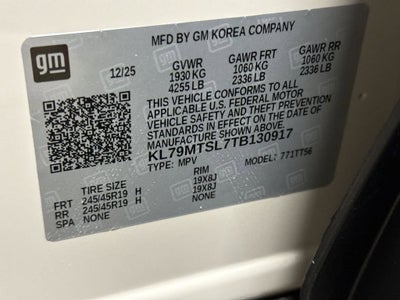 2026 Chevrolet Trailblazer RS