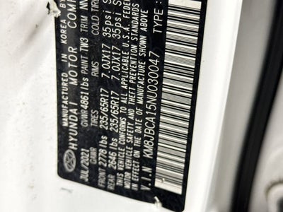 2022 Hyundai Tucson Hybrid Blue