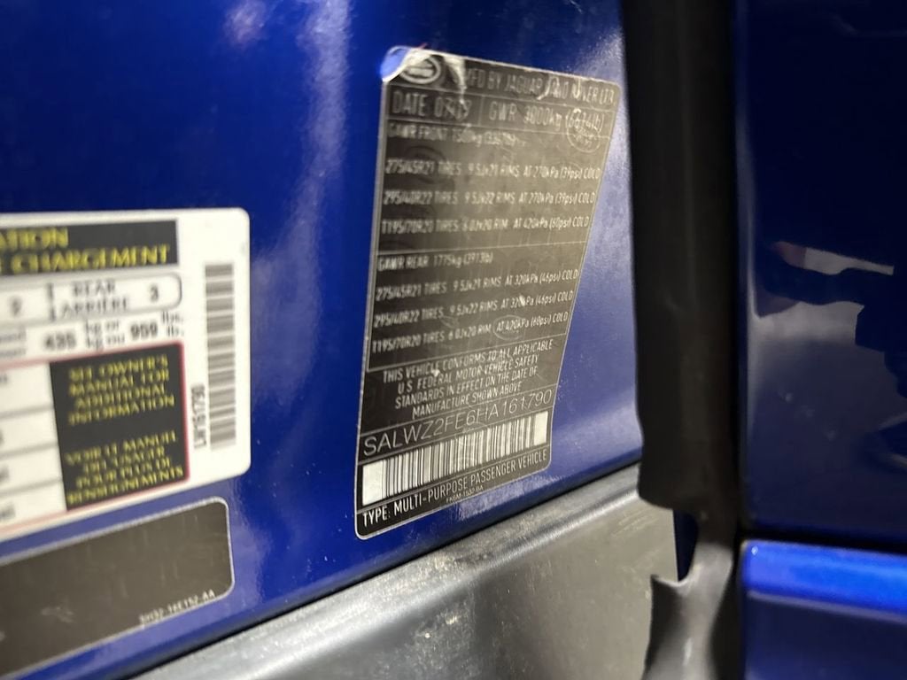 2017 Land Rover Range Rover Sport SVR