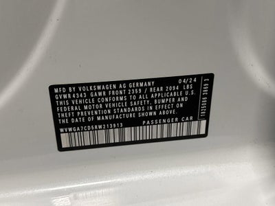 2024 Volkswagen Golf GTI S