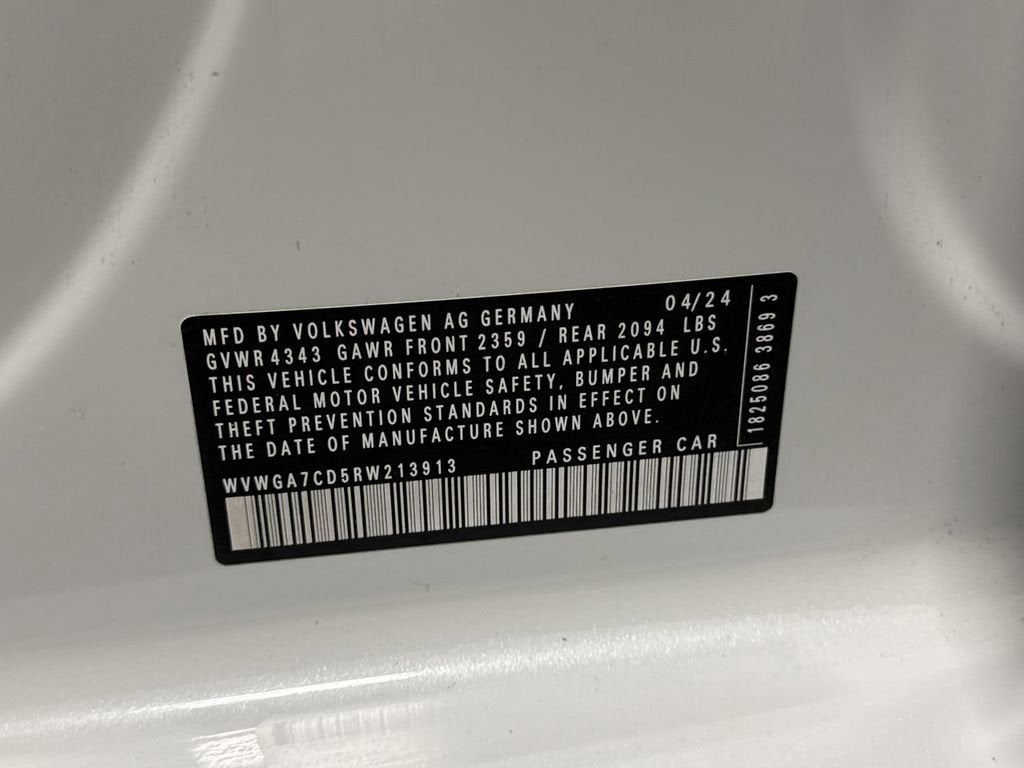 2024 Volkswagen Golf GTI S