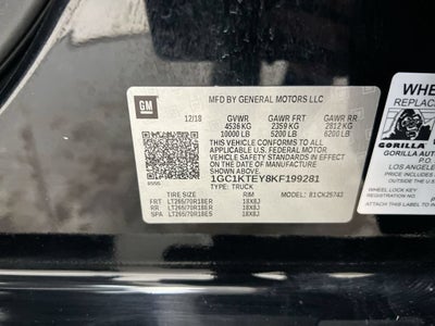 2019 Chevrolet Silverado 2500 HD LTZ
