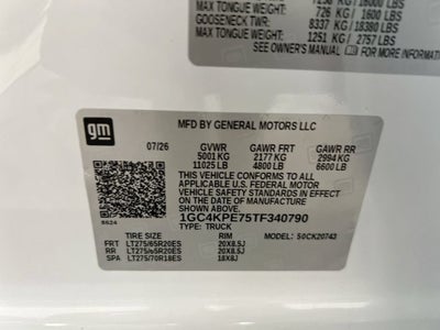 2026 Chevrolet Silverado 2500 HD LTZ