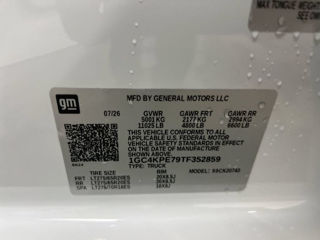2026 Chevrolet Silverado 2500 HD LTZ