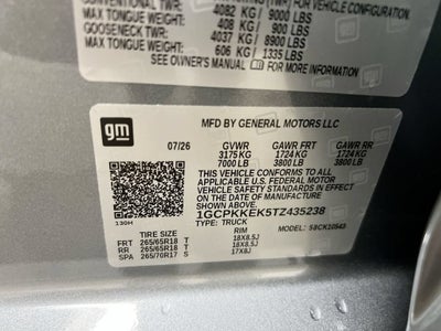 2026 Chevrolet Silverado 1500 LT (2FL)
