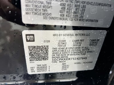 2026 Chevrolet Silverado 1500 LT (2FL)