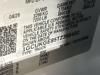 2026 Chevrolet Silverado 1500 LTZ