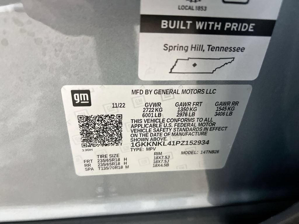 2023 GMC Acadia SLE