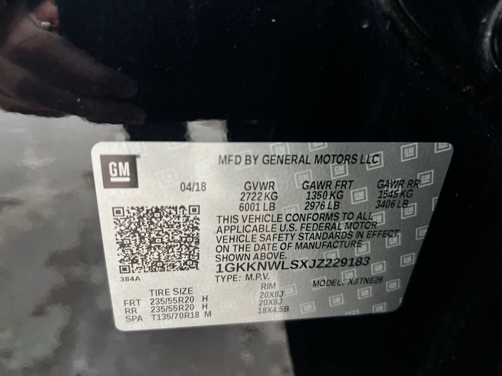 2018 GMC Acadia SLT