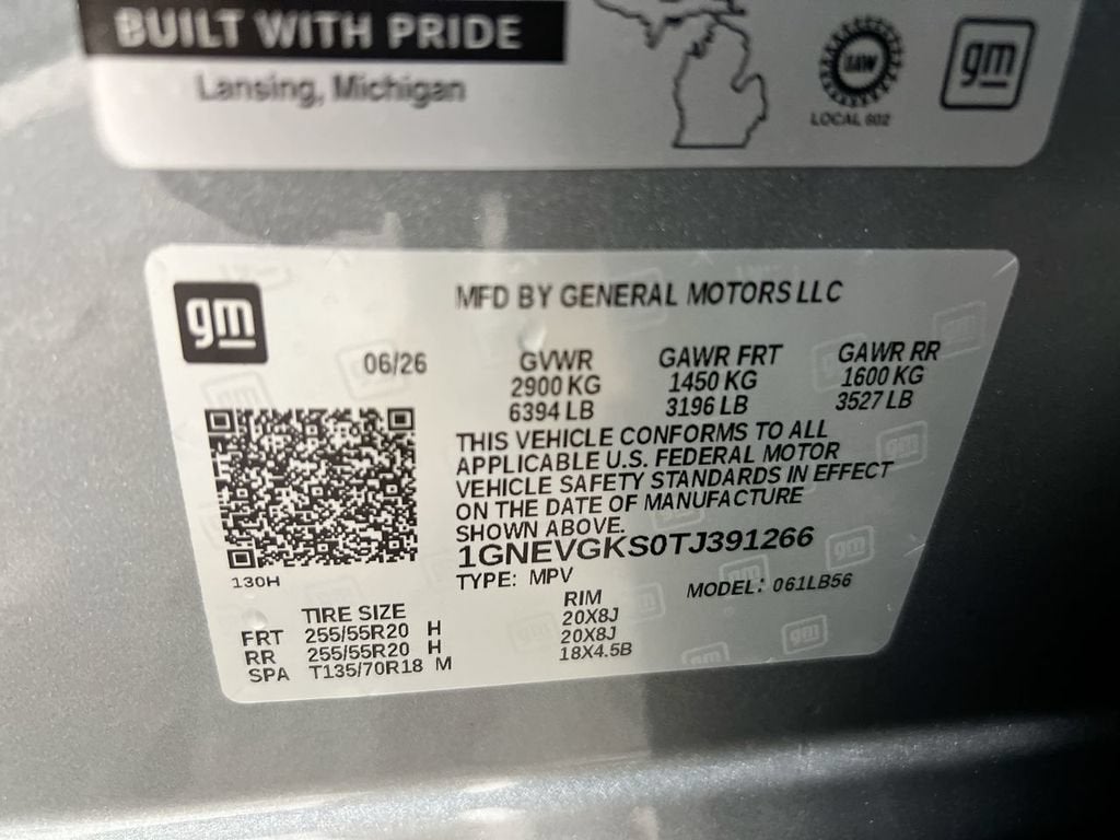 2026 Chevrolet Traverse LT