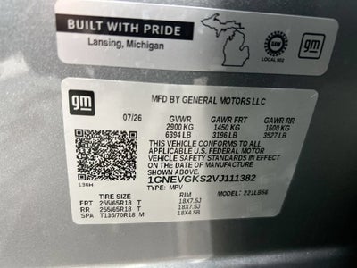 2027 Chevrolet Traverse LT