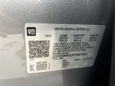 2026 Chevrolet Tahoe LS