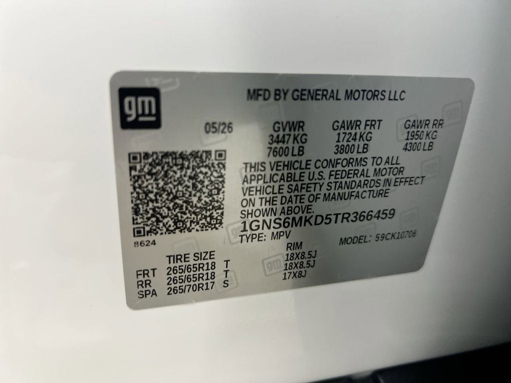 2026 Chevrolet Tahoe LS