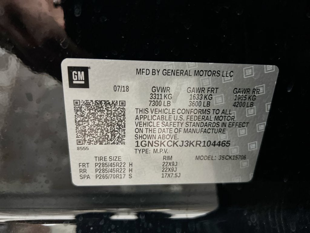 2019 Chevrolet Tahoe Premier