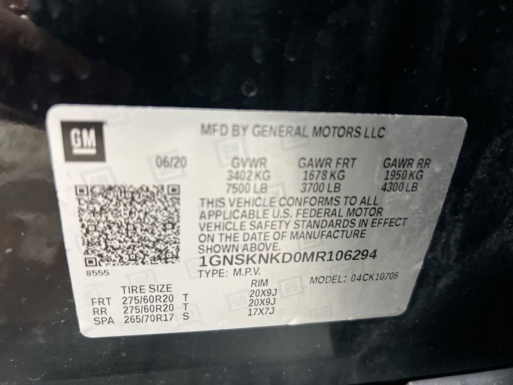 2021 Chevrolet Tahoe LT