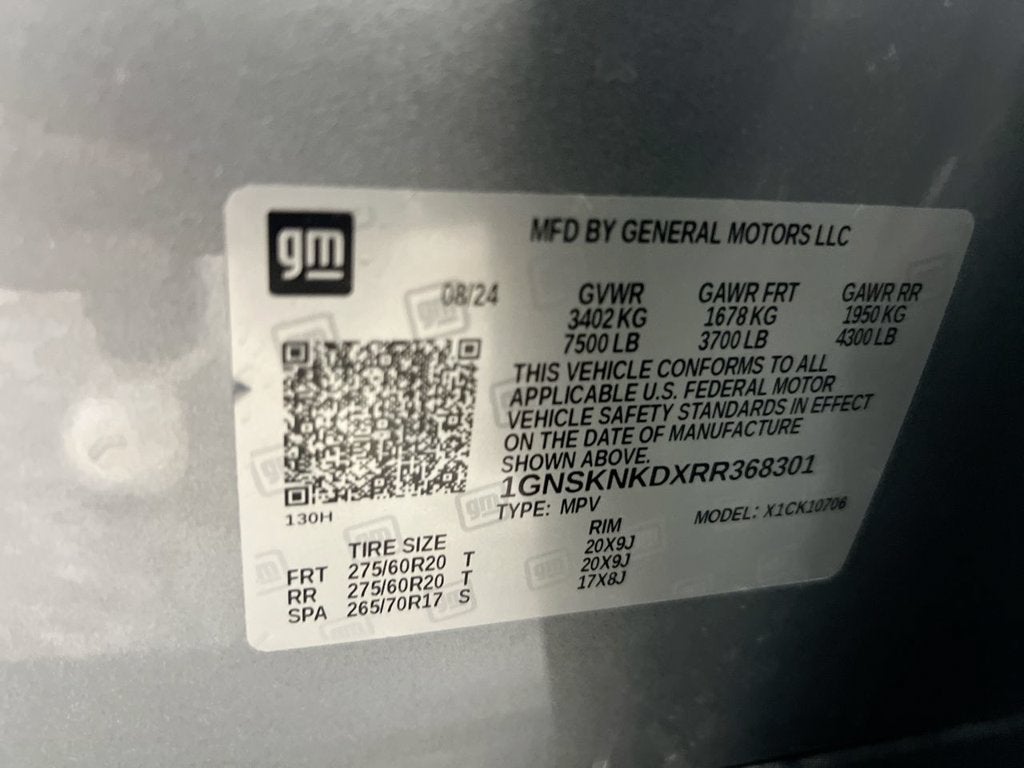 2024 Chevrolet Tahoe LT