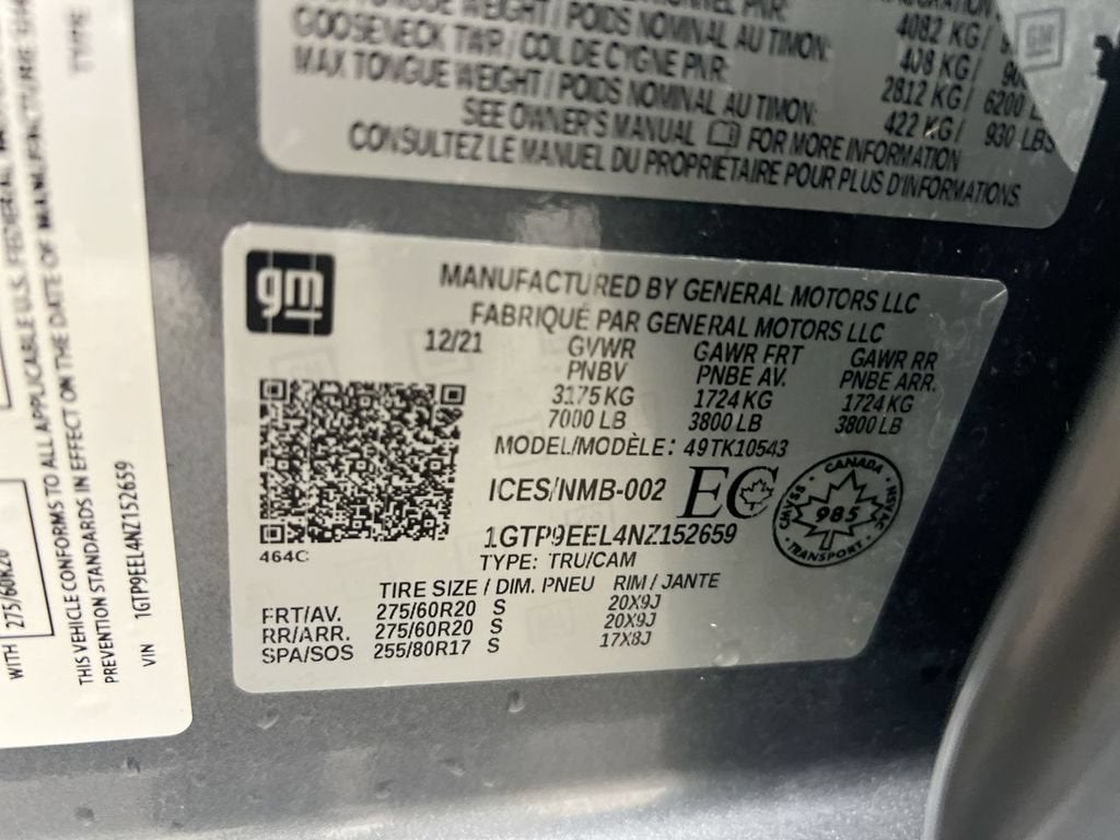 2022 GMC Sierra 1500 Limited AT4