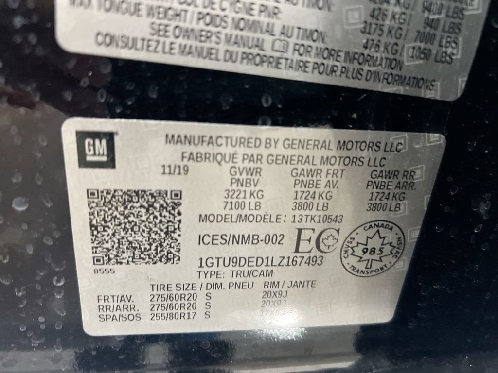 2020 GMC Sierra 1500 SLT