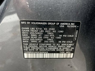 2025 Volkswagen Atlas 2.0T SE w/Technology