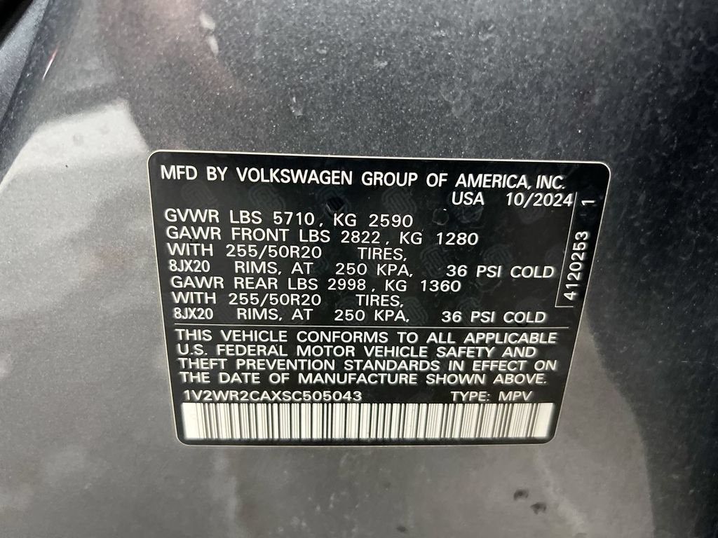 2025 Volkswagen Atlas 2.0T SE w/Technology