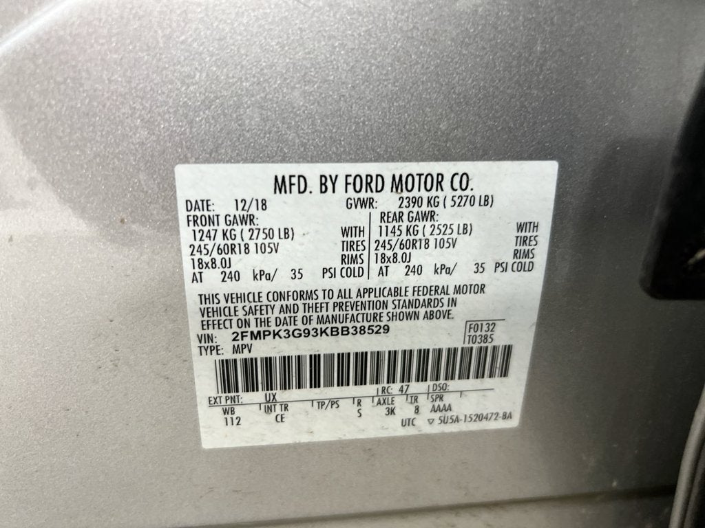 2019 Ford Edge SE