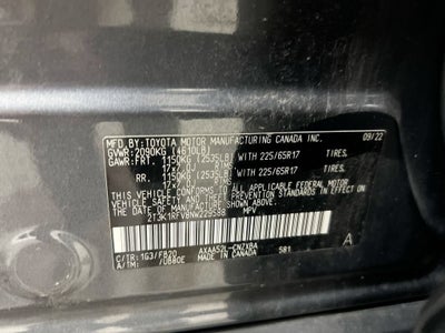 2022 Toyota RAV4 LE