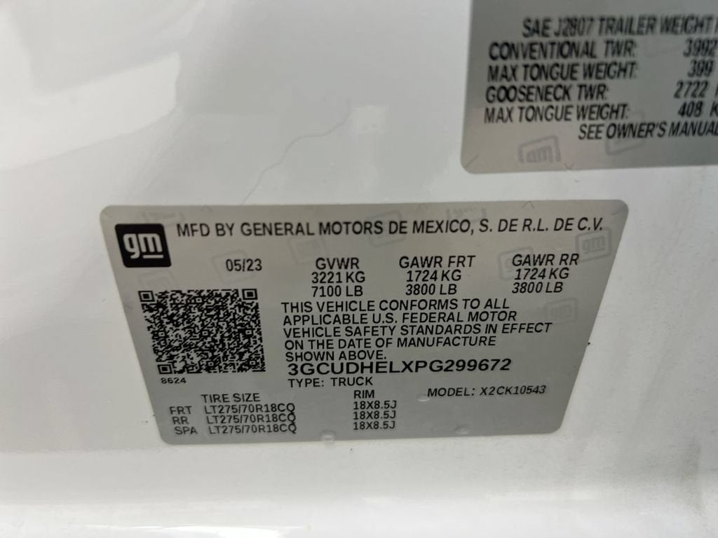 2023 Chevrolet Silverado 1500 ZR2