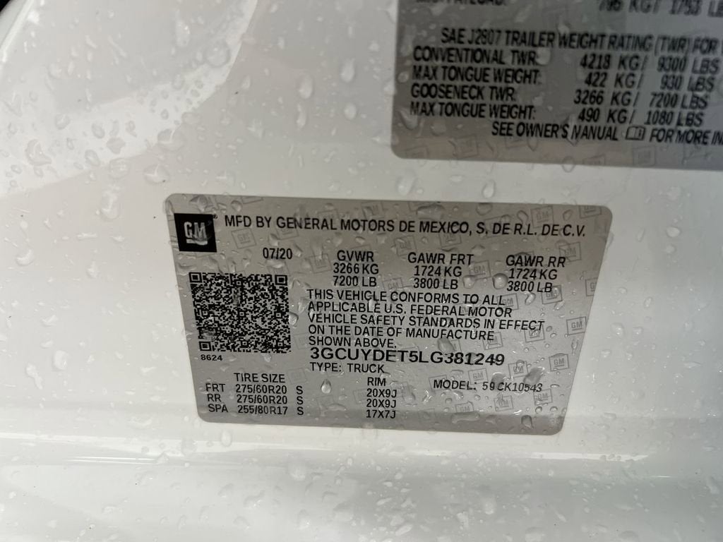 2020 Chevrolet Silverado 1500 LT