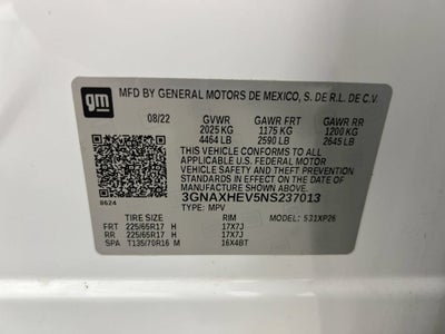 2022 Chevrolet Equinox LS