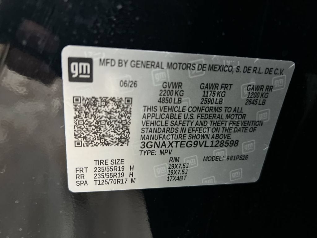 2027 Chevrolet Equinox RS