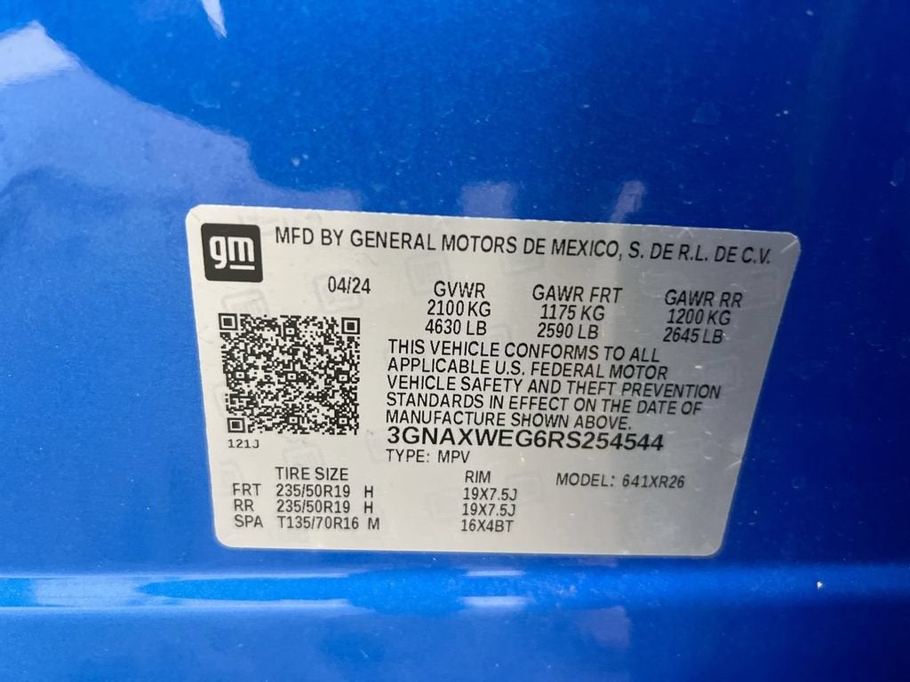 2024 Chevrolet Equinox RS