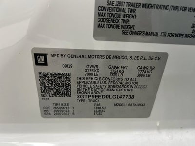 2020 GMC Sierra 1500 AT4