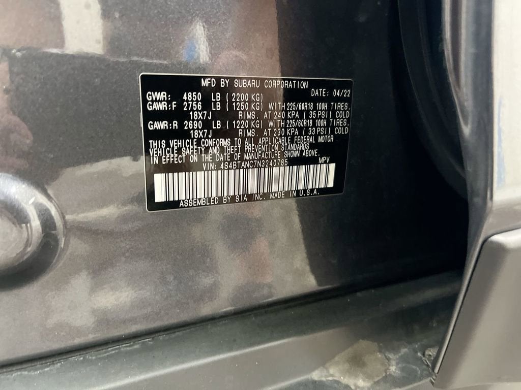 2022 Subaru Outback Limited
