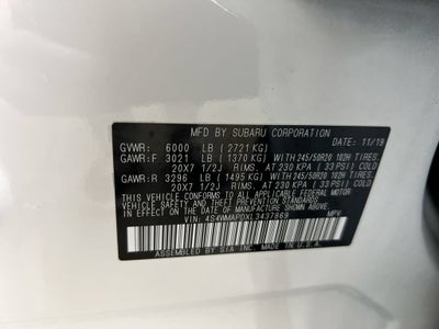 2020 Subaru Ascent Limited