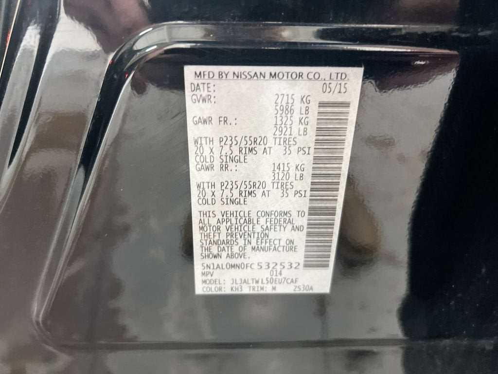 2015 INFINITI QX60 Base