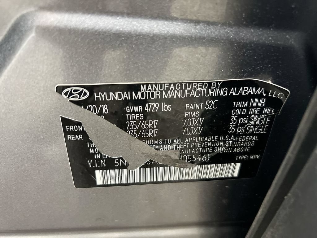 2019 Hyundai Santa Fe SEL