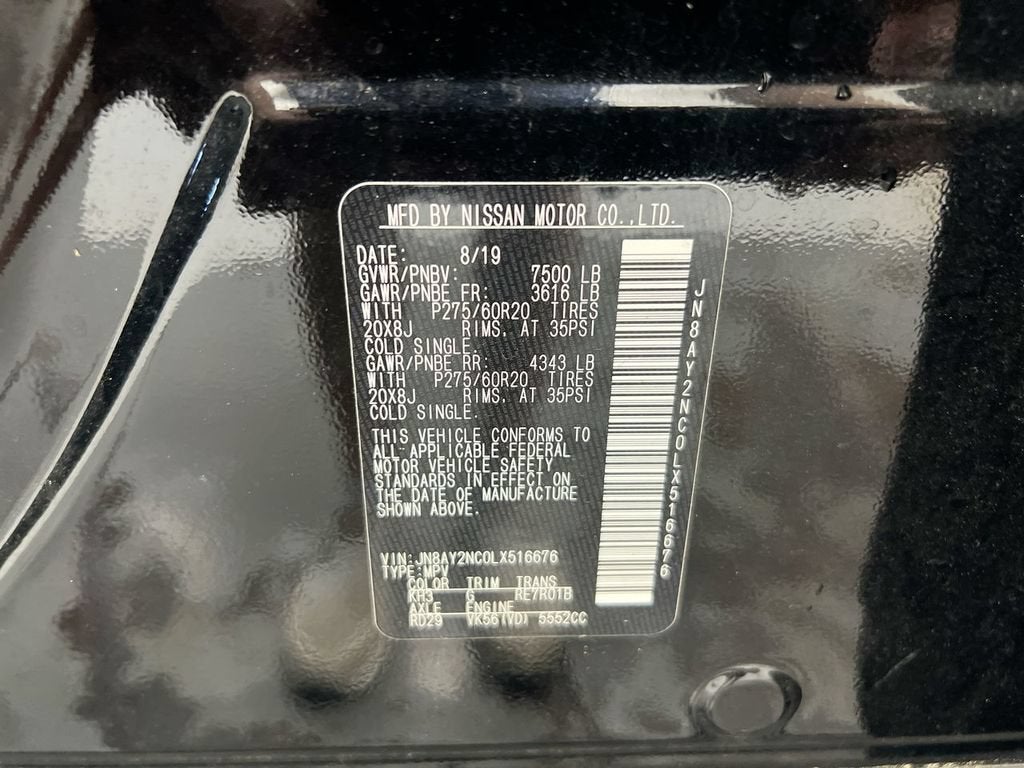 2020 Nissan Armada SL