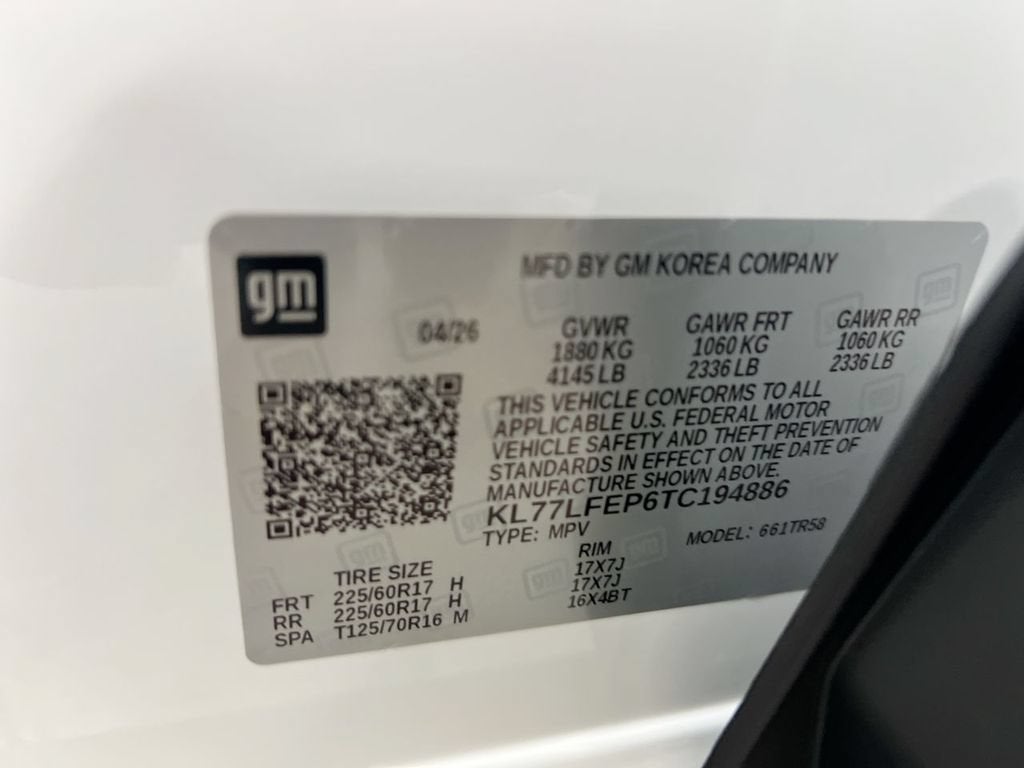2026 Chevrolet Trax LS