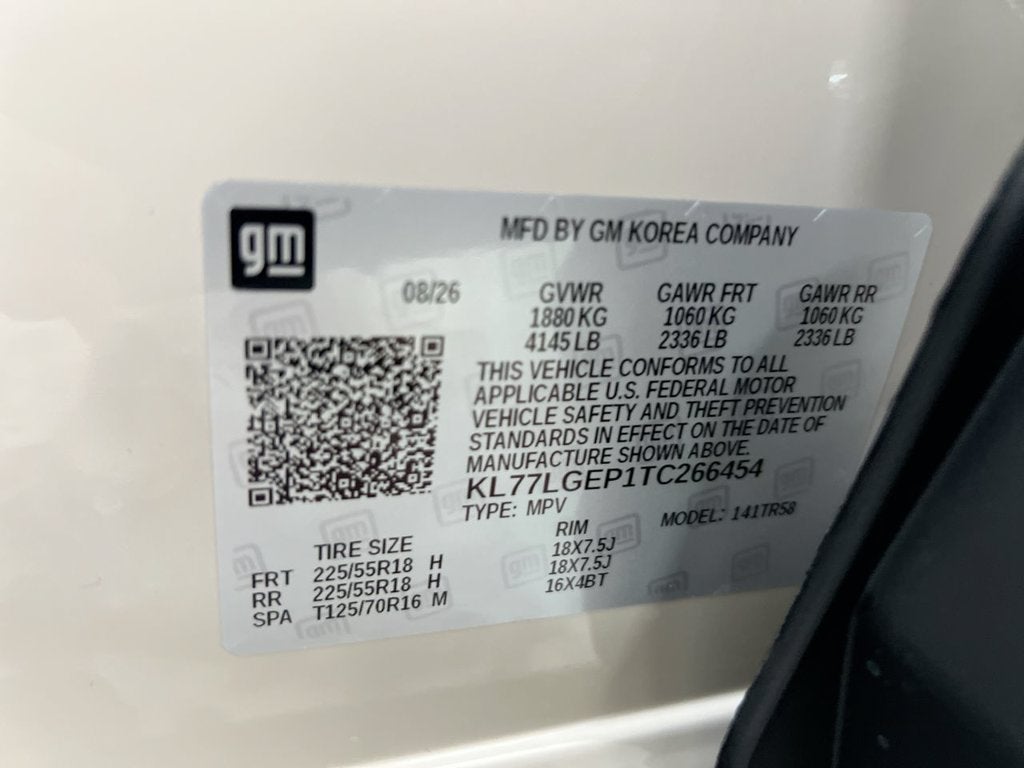 2026 Chevrolet Trax 1RS